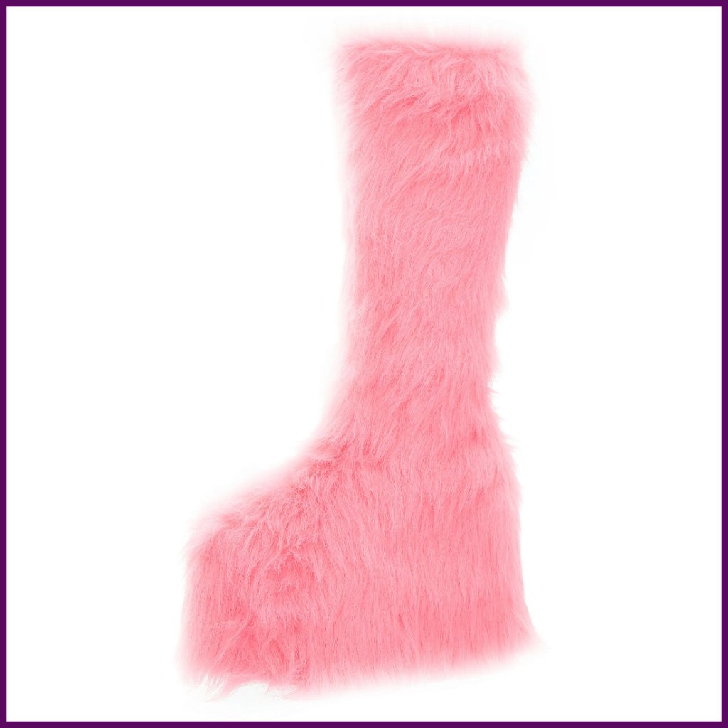 Women's Knee-High Boots 5 Inch Heel Rave Wear Halloween Shoes
